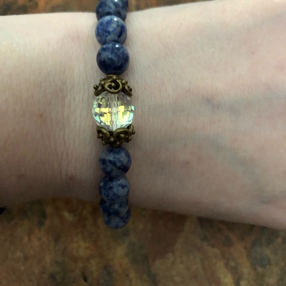 Sodalite Crystal Bracelet - Picture 5 of 8
